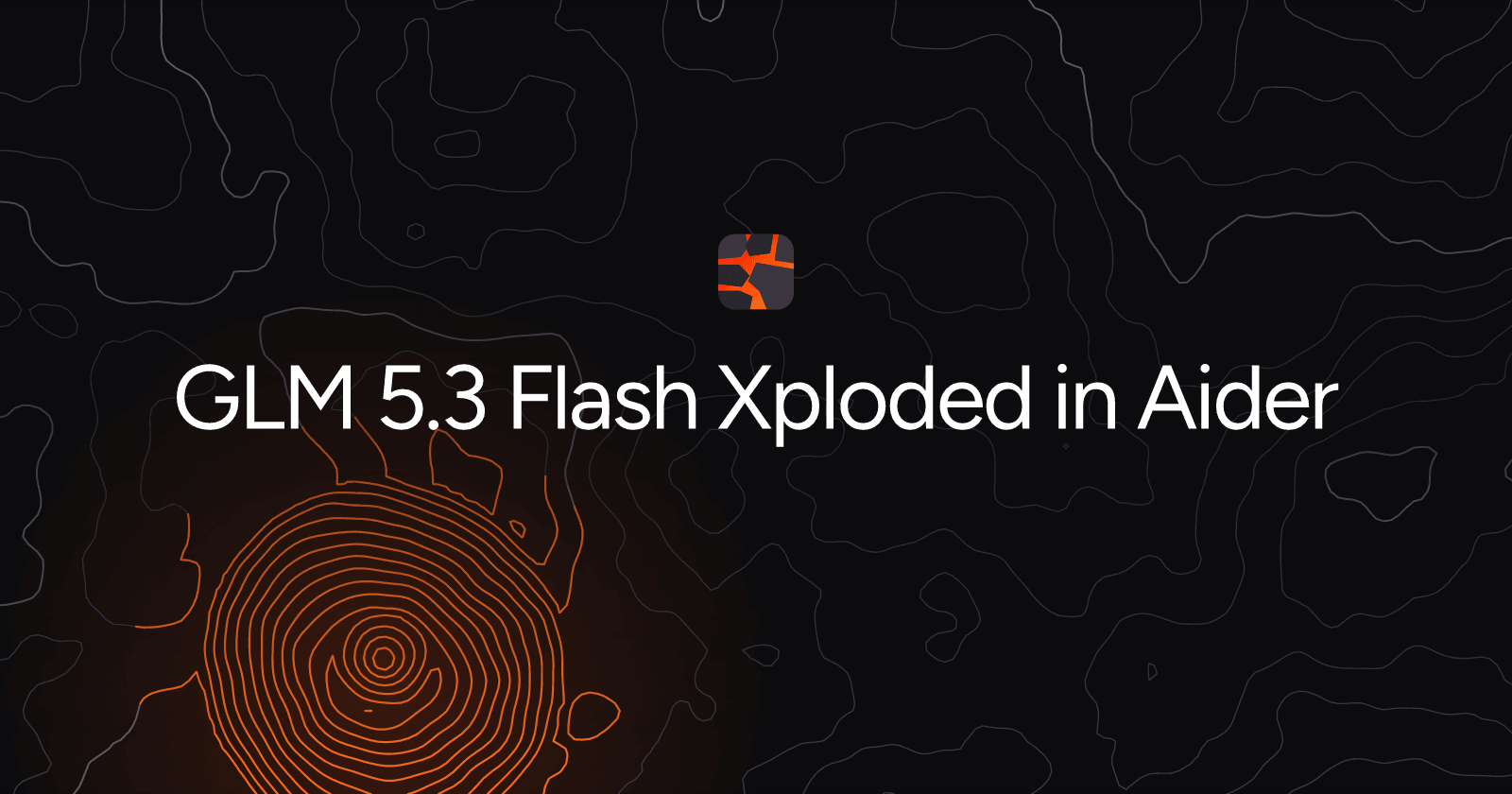 GLM 5.3 Flash Xploded in Aider