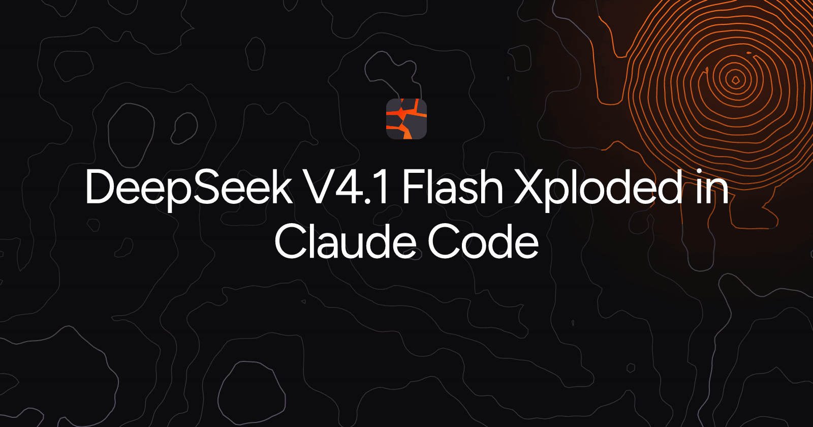 DeepSeek V4.1 Flash Xploded in Claude Code