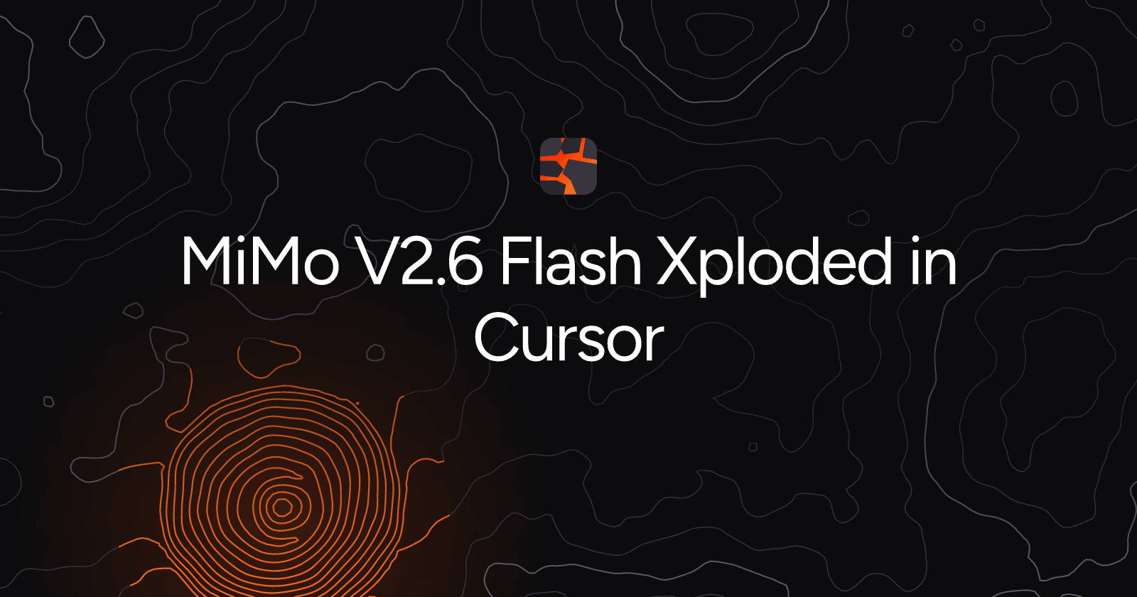 MiMo V2.6 Flash Xploded in Cursor