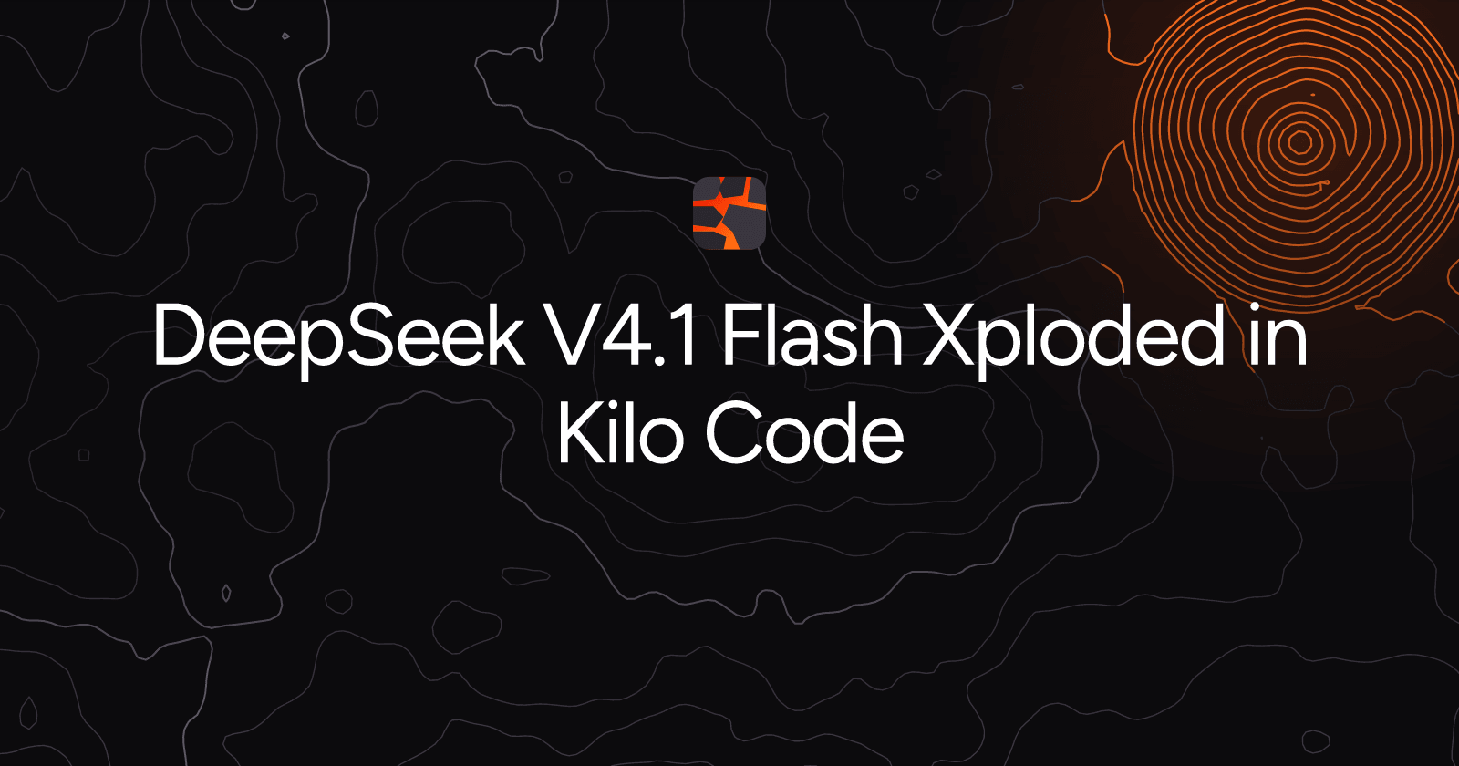 DeepSeek V4.1 Flash Xploded in Kilo Code