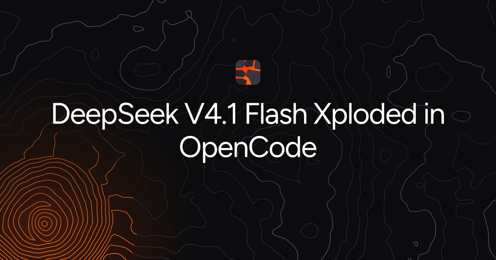 DeepSeek V4.1 Flash Xploded in OpenCode