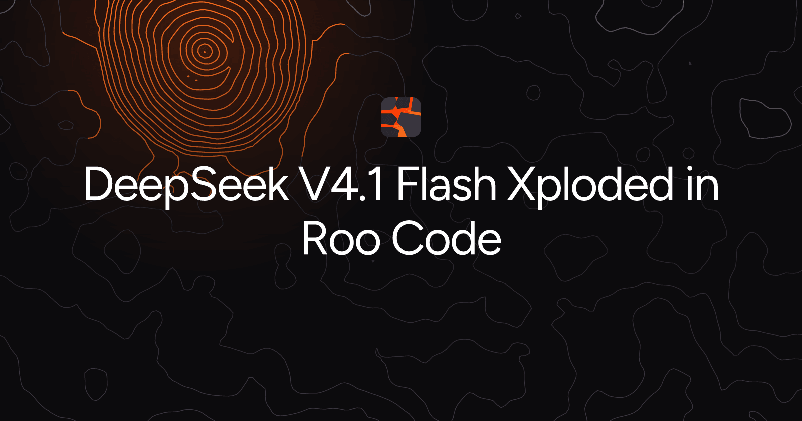 DeepSeek V4.1 Flash Xploded in Roo Code