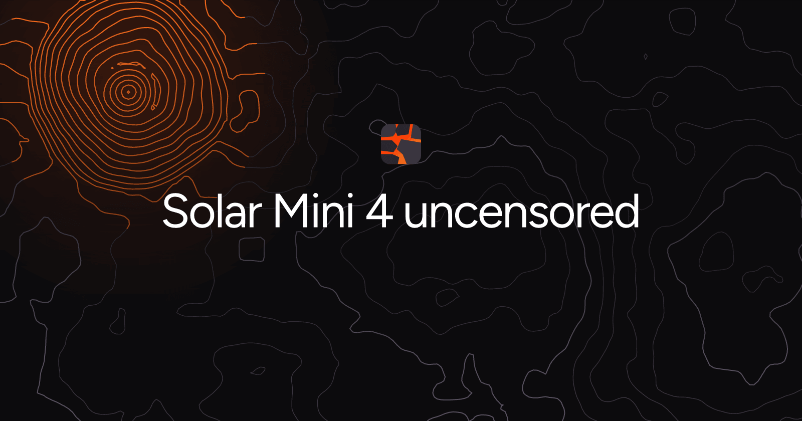 Solar Mini 4 uncensored